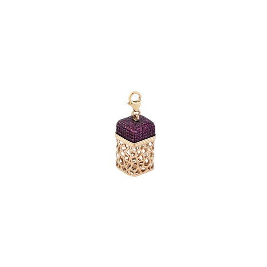 14ct Yellow Gold Miniature Gift Box Necklace
