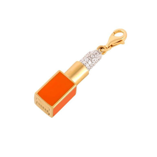 14kt Yellow Gold Lipstick Charm Pendant